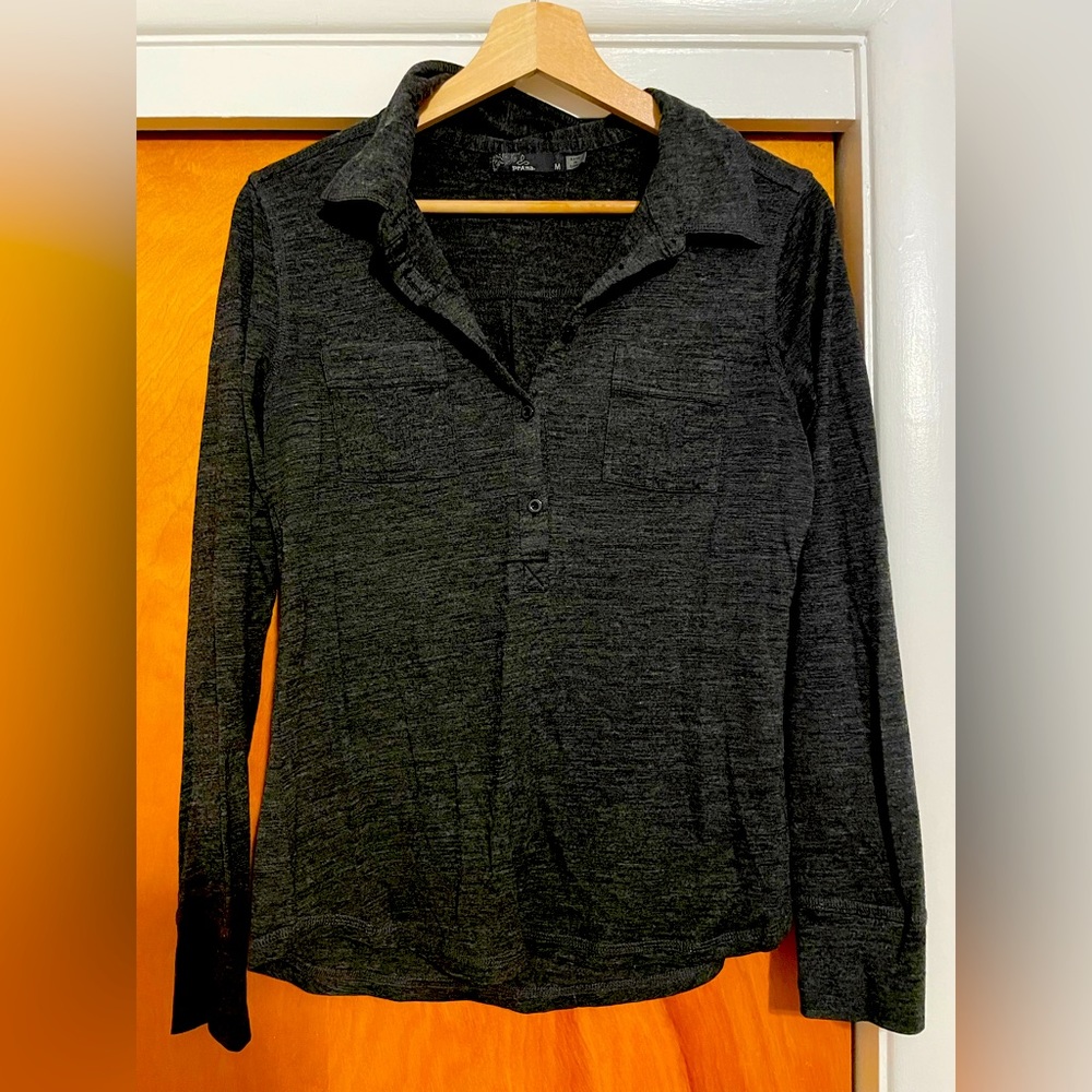 Prana merino wool shirt